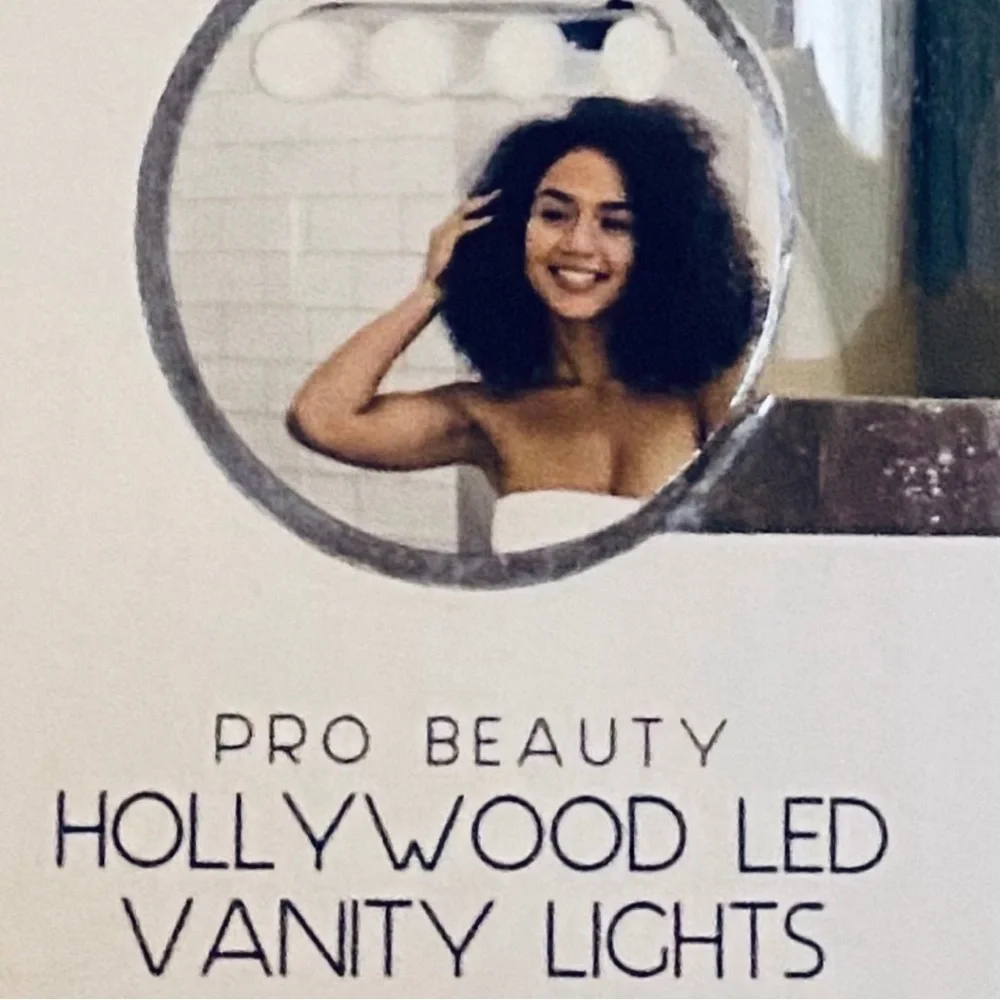 New 12” 4-Bulb LED Hollywood Vanity Light Bar